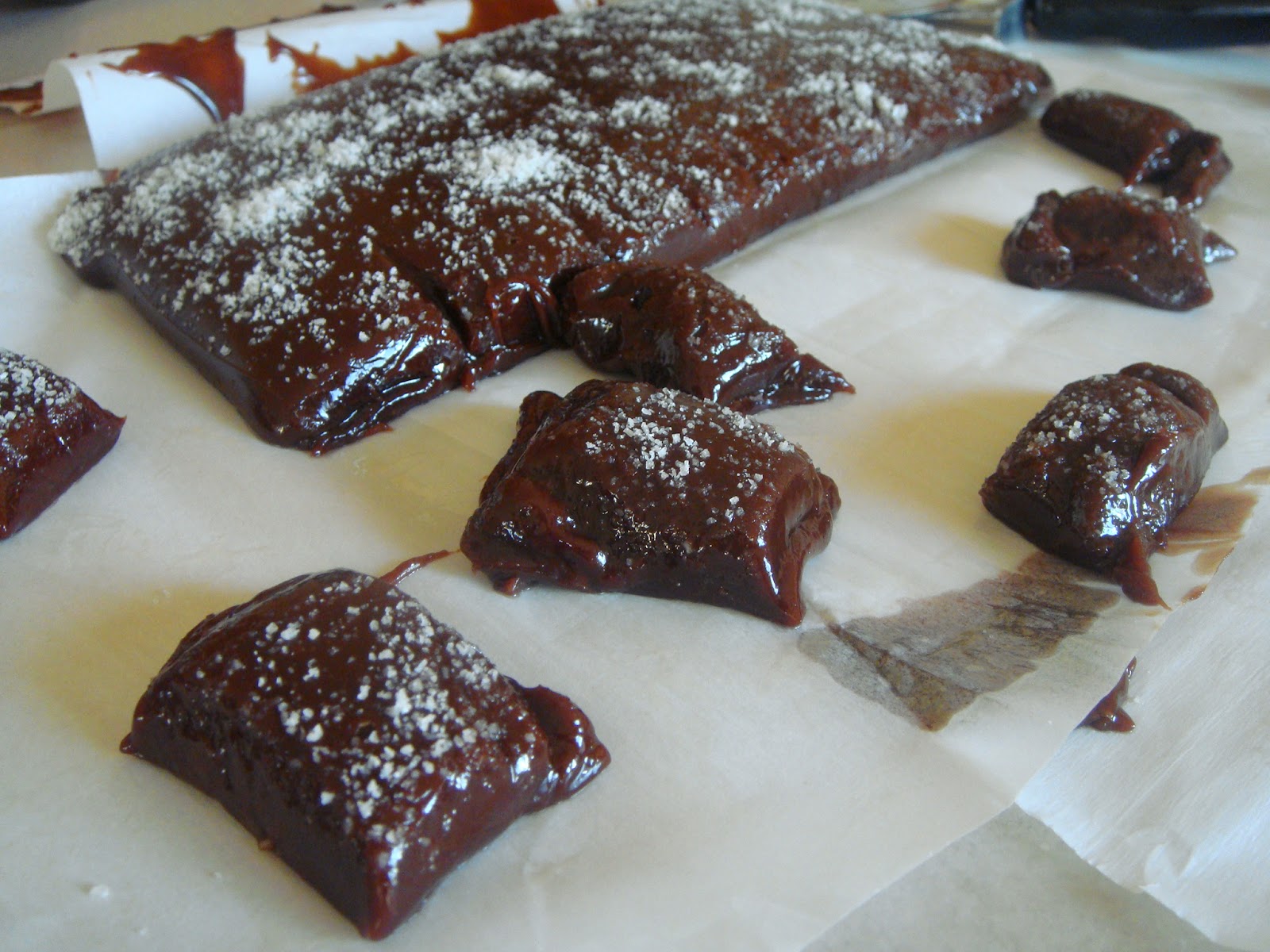I Steal Great Recipes Salted Mexican Chocolate Chile Caramels