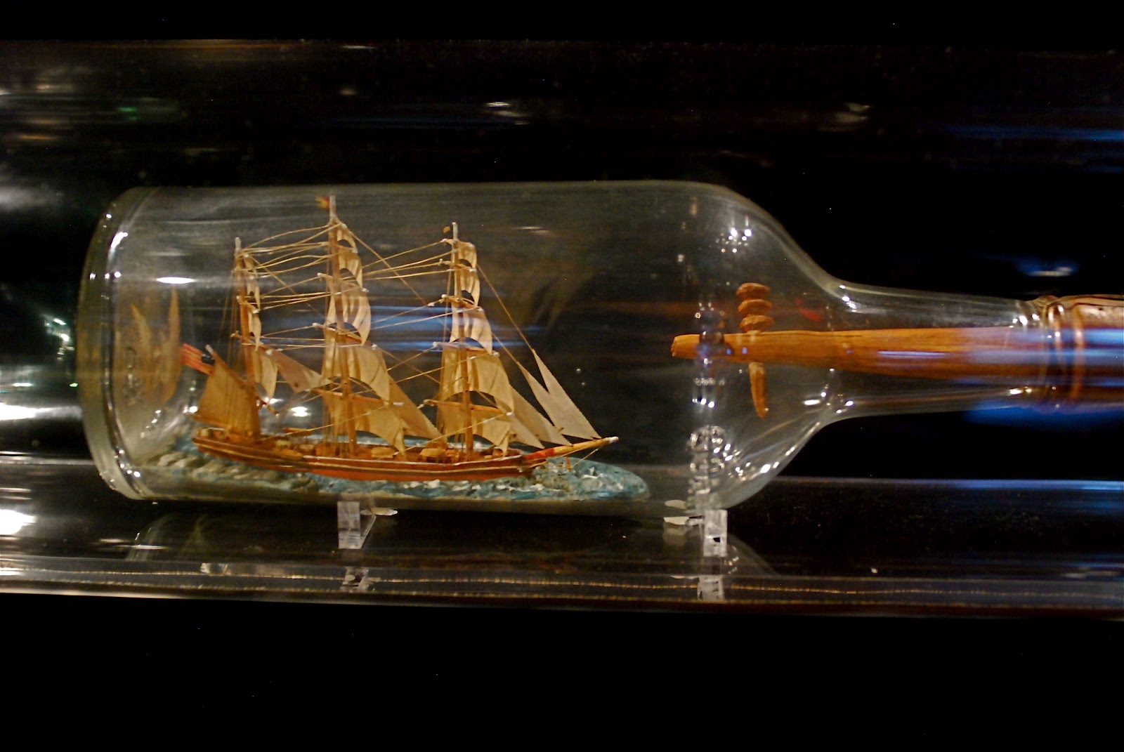 NYC ♥ NYC Ship Super Models and Ships in Bottles On Display at South Street Seaport Museum