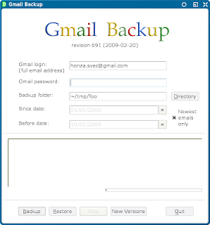 gmail backup, backup gmail, google backup, backup google, backup to google, gmail program, incremental backup, ibackup