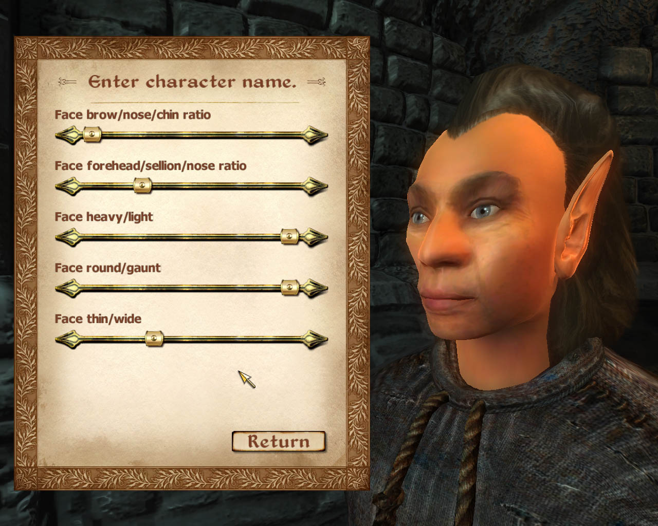 elder scrolls oblivion faces elder scrolls oblivion faces