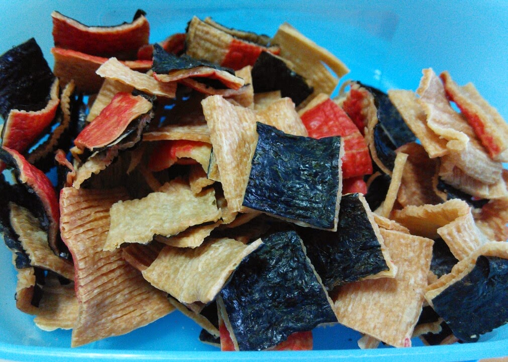 xavvylicious CNY snacks Baked Crabsticks with Seaweed
