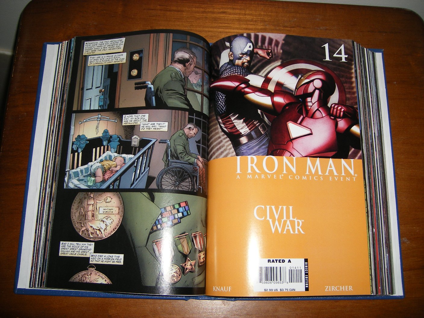 Comic book binding... Civil+War2