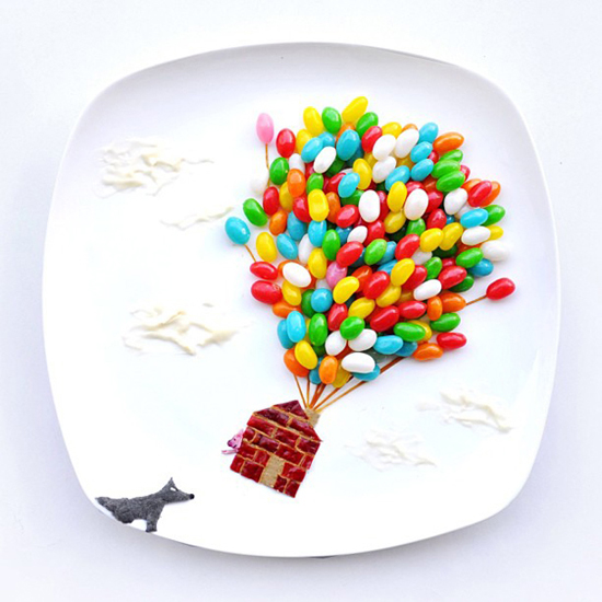 Instagram food art by Hong Yi