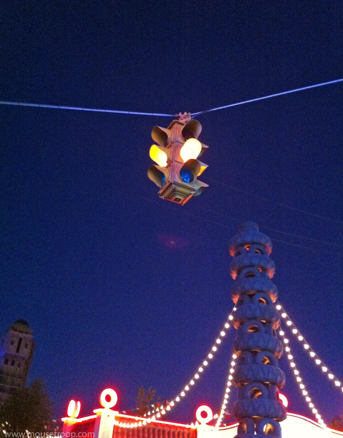 disney cars traffic light