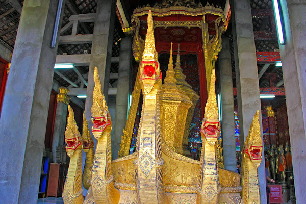 Carriage of cremation - Wat Xieng Thong