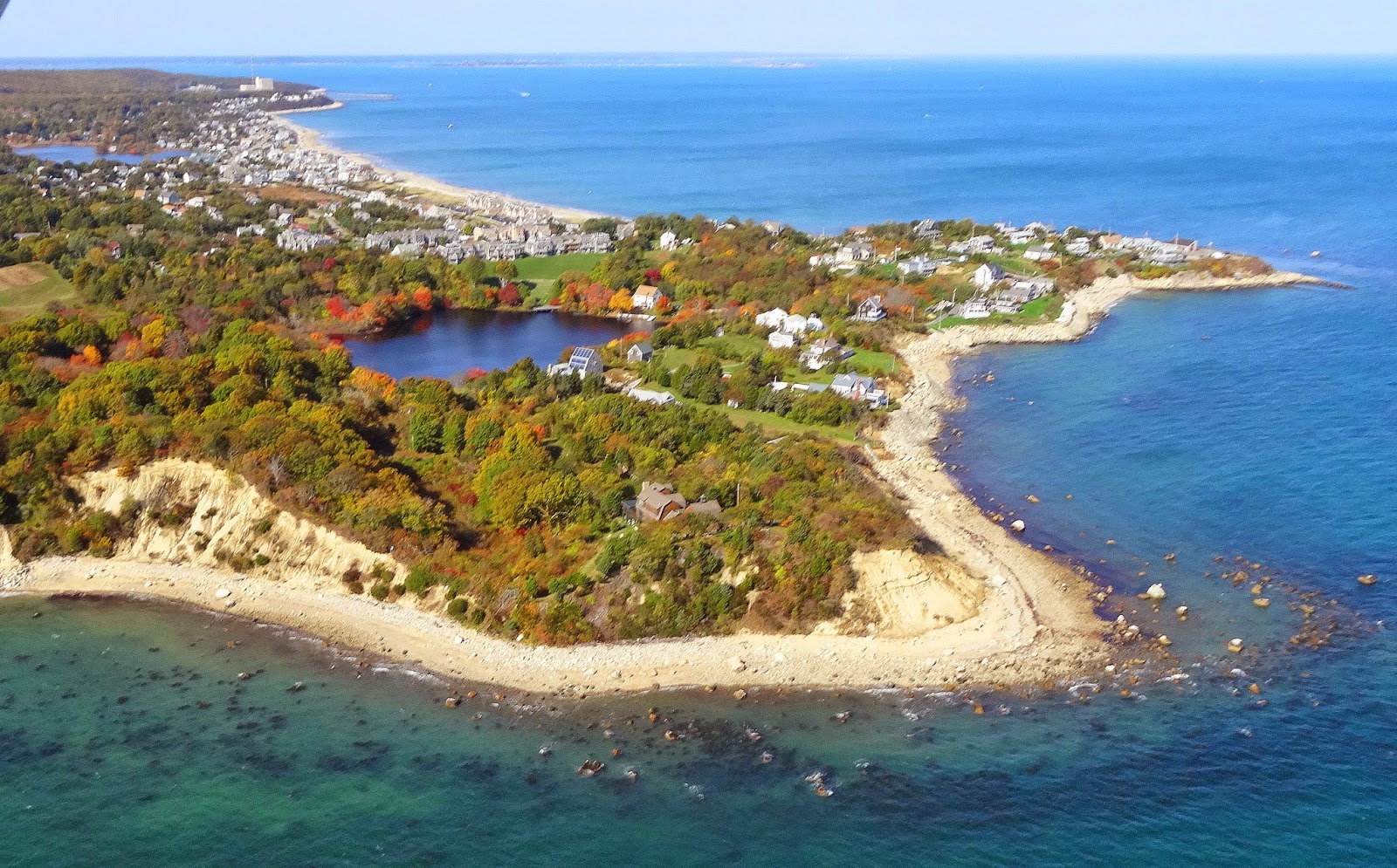 Joe's Retirement Blog The View from Above, White Horse Beach, Manomet