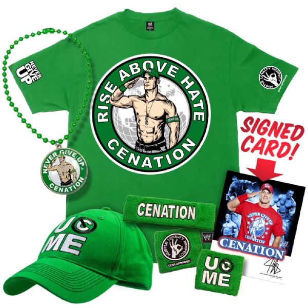 Cena Green Shirt