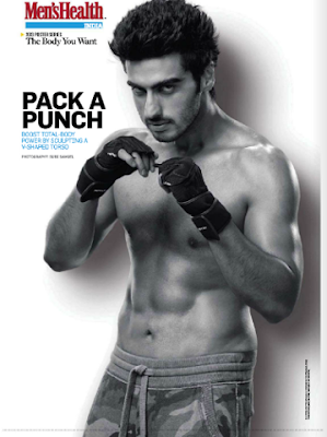 Arjun Kapoor on the cover page of Mens Health-May issue