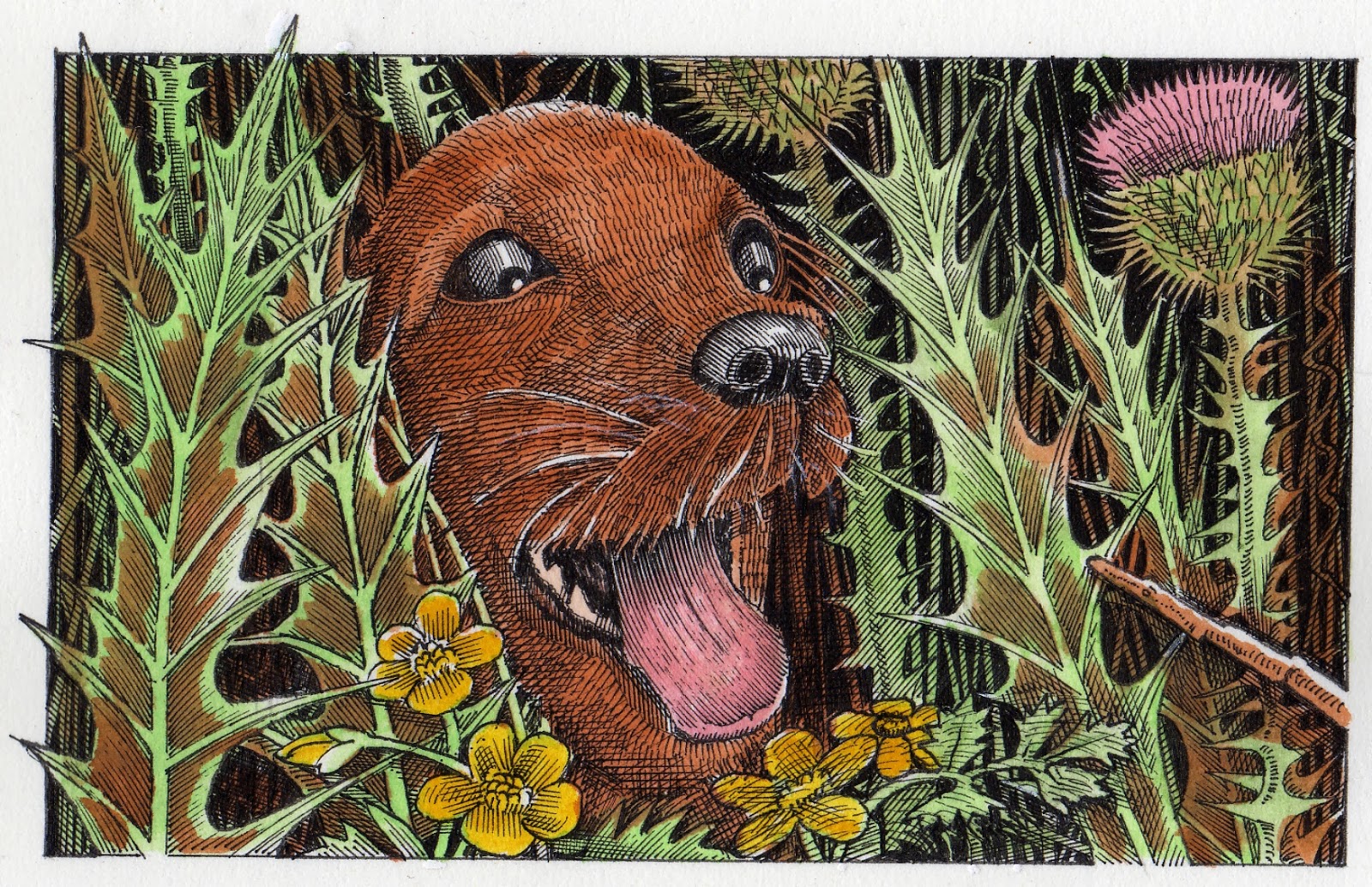 John Vernon Lord The dog in Alice's Adventures in Wonderland