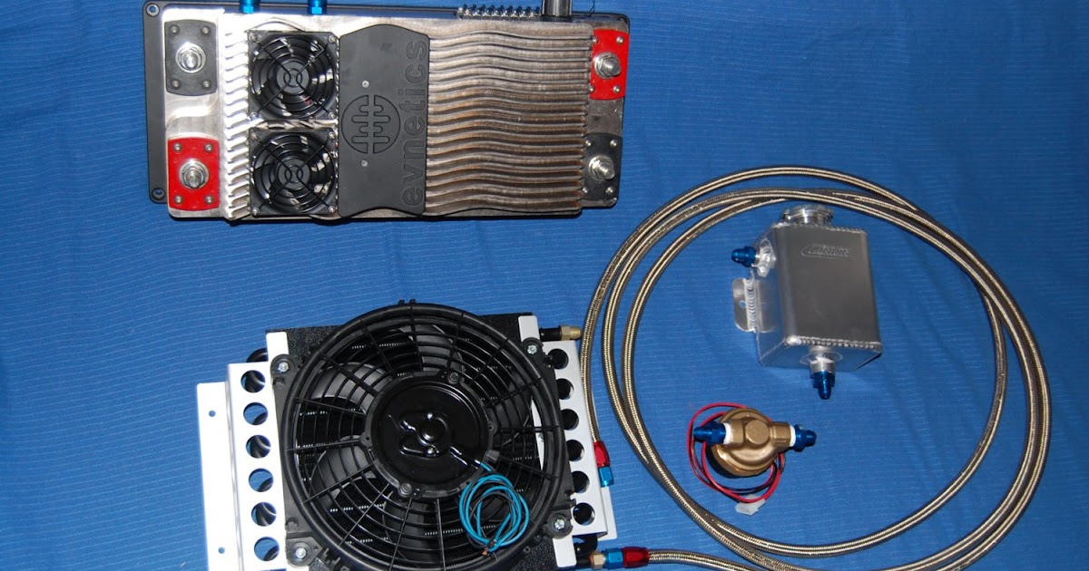 Electric Porsche Cooling Loop
