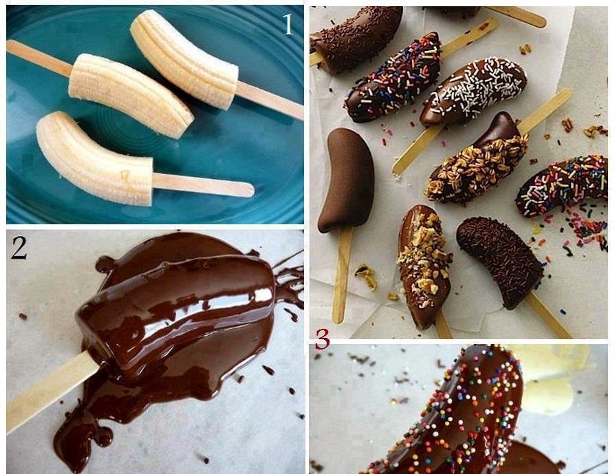 Cara Mudah Membuat Es Pisang Coklat Legit dan Manis | Segala Resep