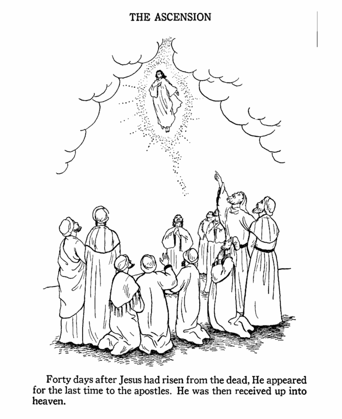 Resurrection Coloring Pages | Holiday Coloring Pages