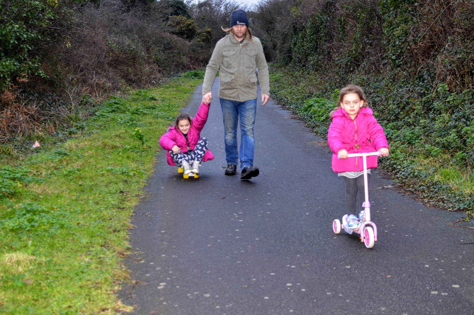 A Scooter Down the Docks, Milford Marina, Pembrokeshire Diary of the