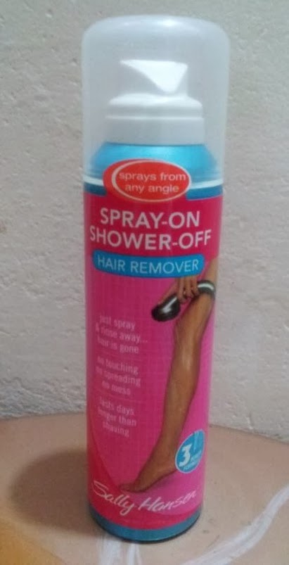 Sally Hansen Spray On Shower Off Hair Remover Review Photos