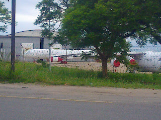 Air Zimbabwe's A320 at Harare