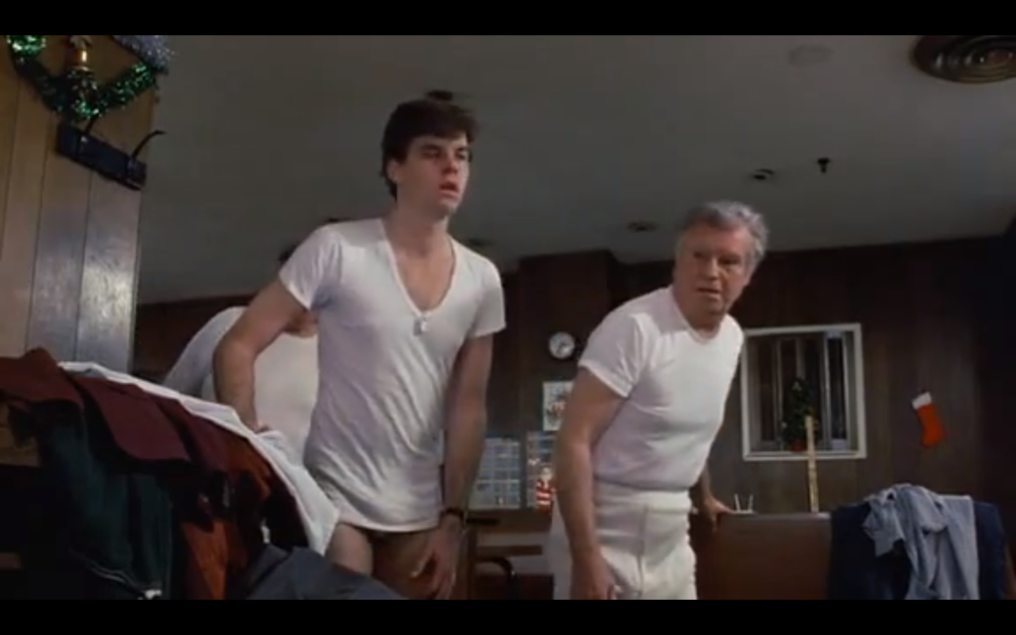 Male Celebrities (Generally) In Tighty Whities.: The Survivors - 1983