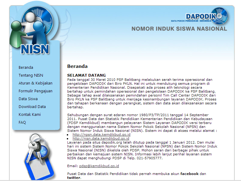 Cara Cek NISN (Nomor Induk Siswa Nasional) Kertas Kecil Kita