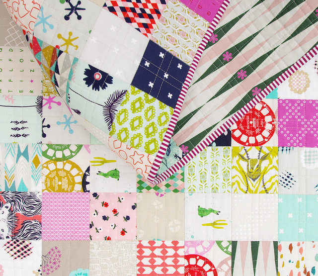 Red Pepper Quilts Cotton and Steel A Finished Quilt