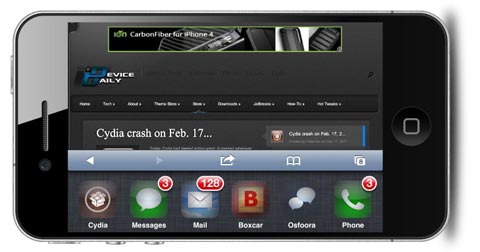 Multitask Bar Iphone 3G