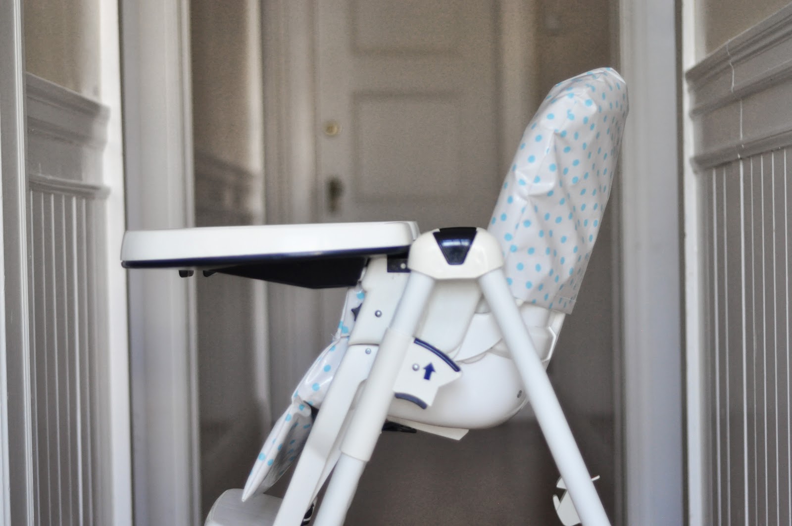 C&C DIY high chair cover tutorial