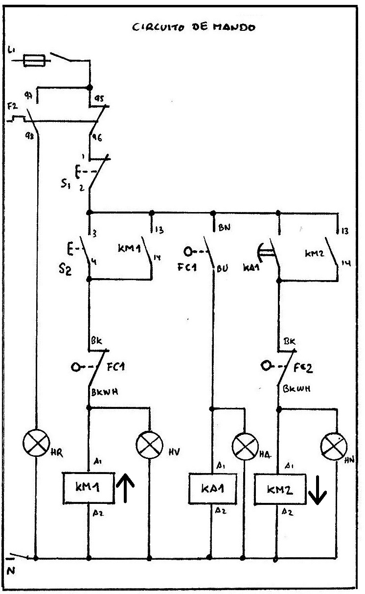 Práctica 5.2a: Puerta de garaje automática | Electroalmerienses