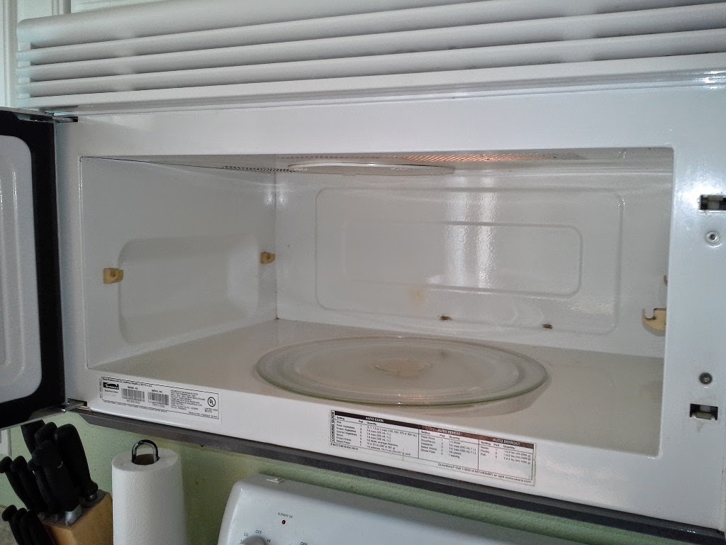 Clever, Crafty, Cookin' Mama Deep Cleaning the Microwave (Vents and