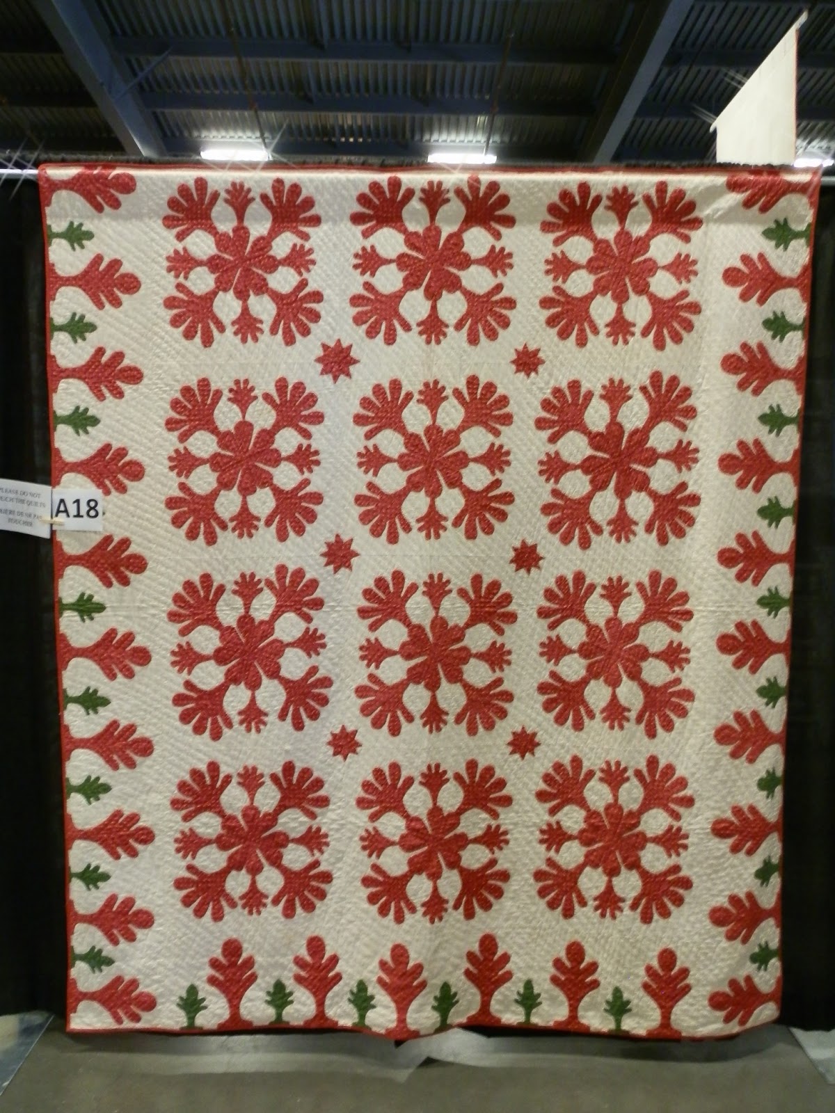 Floating on a Quilted Cloud Vermont Quilt Festival.....Part 2!