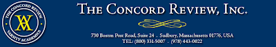 The Concord Review - Will's Blog
