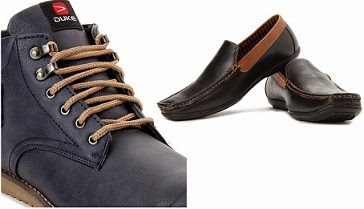 Quality Fashion Footwear: Flat 25% Discount on Duke Men’s Casual Footwear @ Flipkart