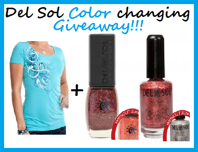 Del Sol Color Changing Giveaway