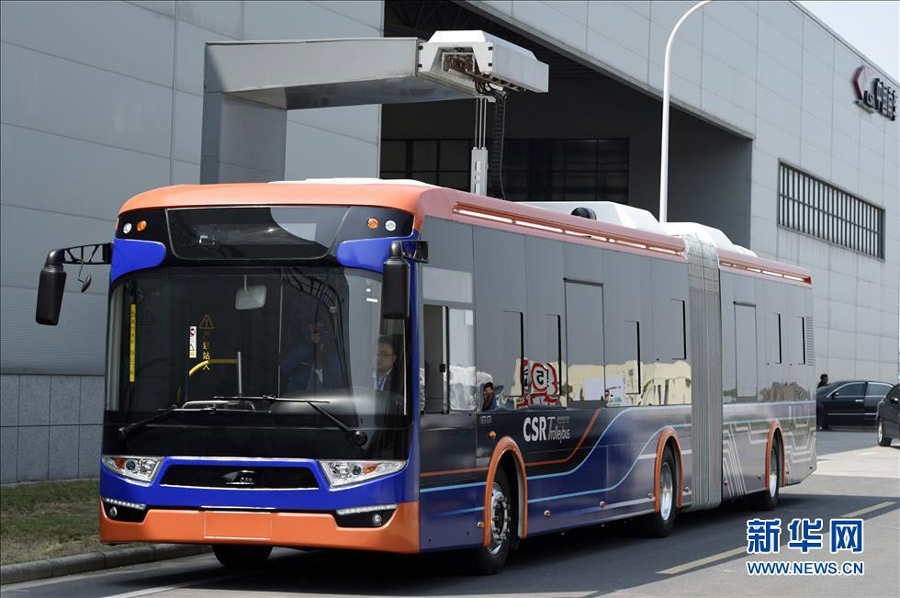 World’s fastest charging electric bus