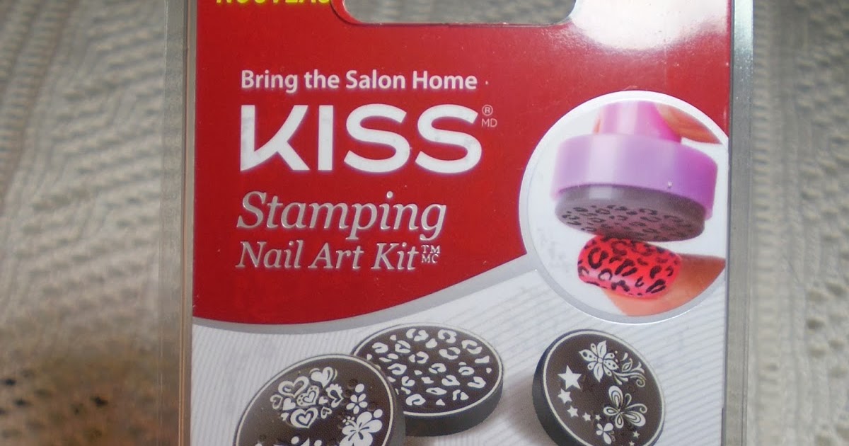 kiss stamping nail art kit