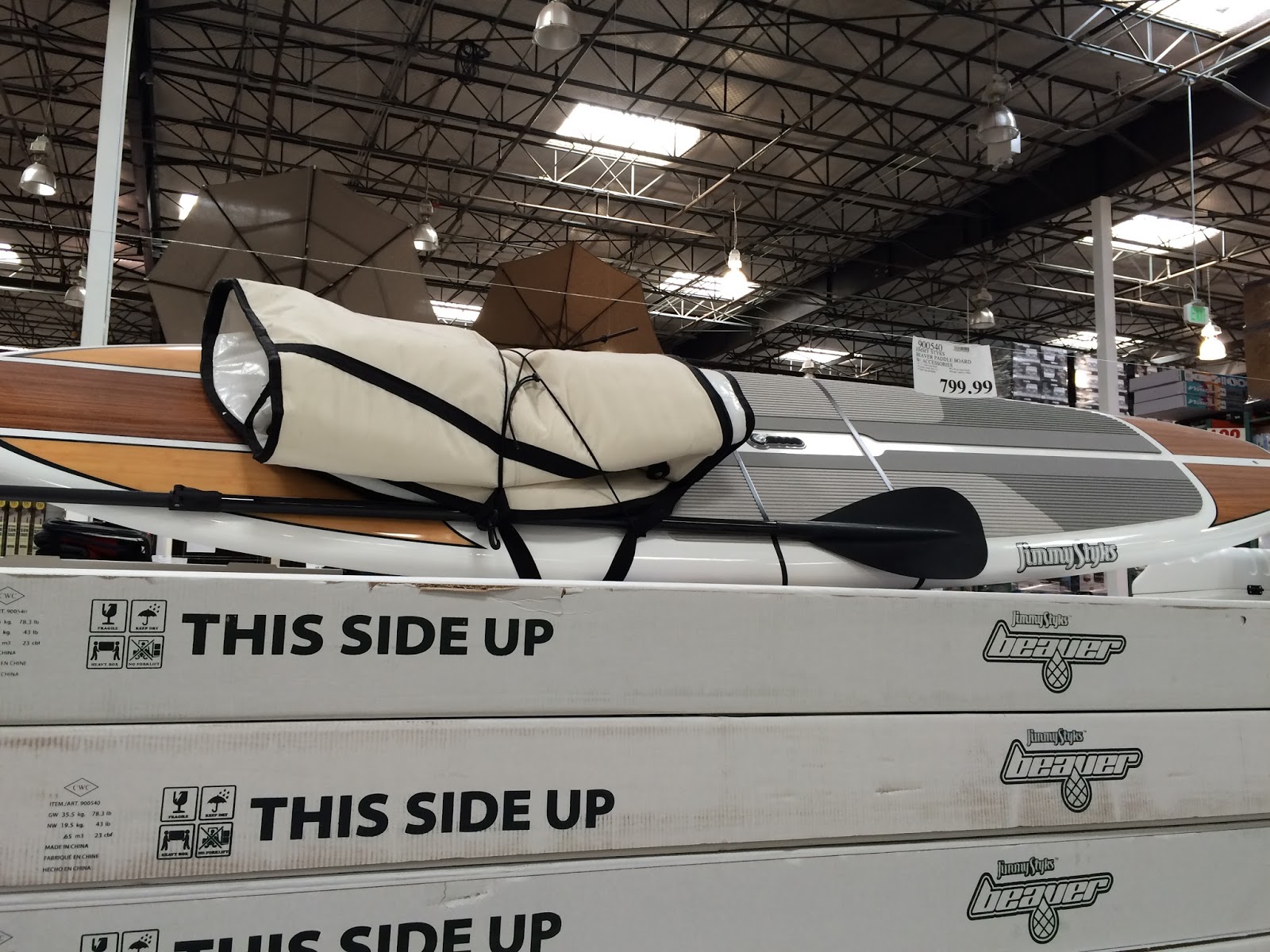 Jimmy Styks Beaver Paddleboard Costco Weekender