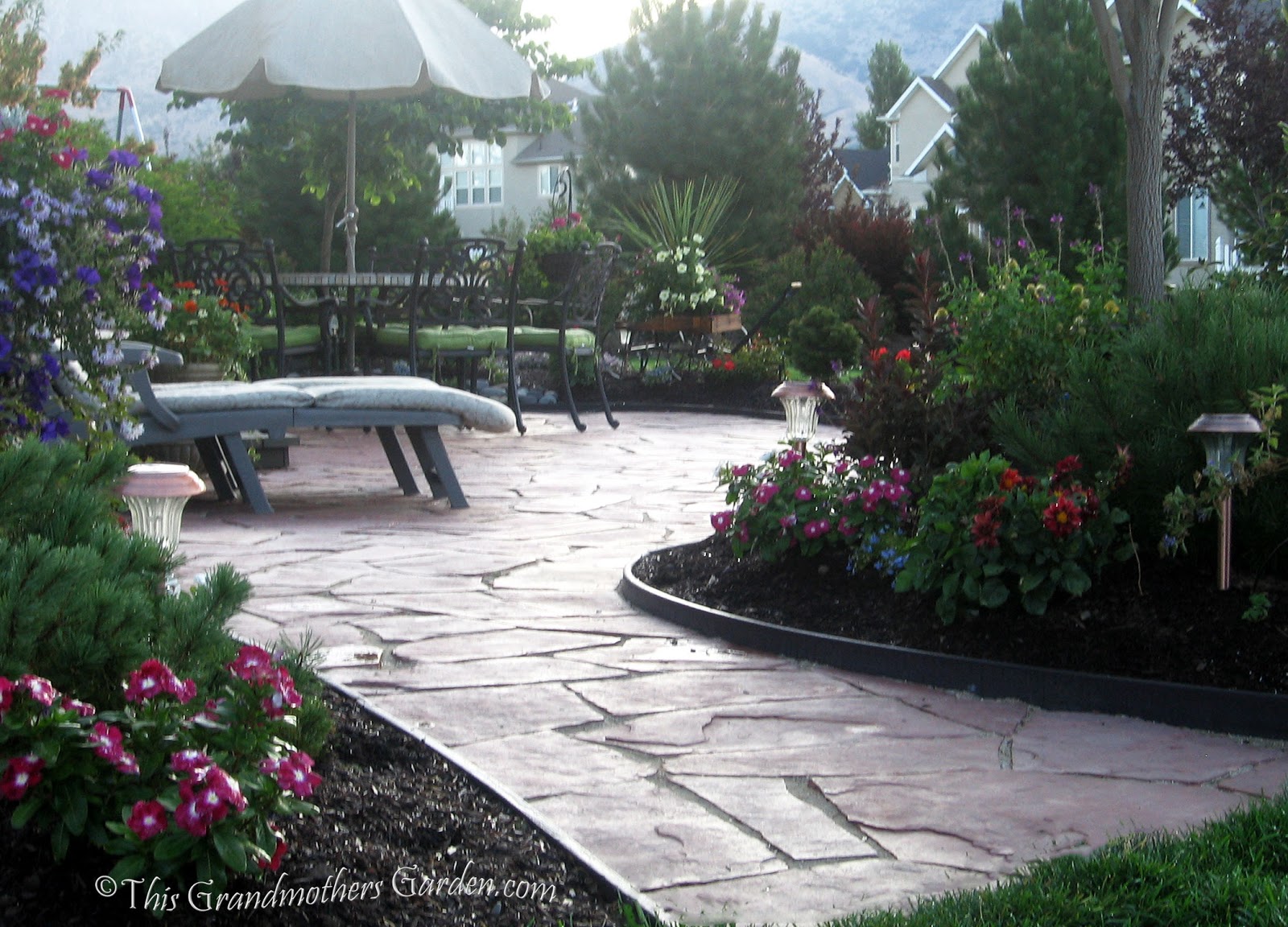 This Grandmother's Garden: You Can Build a Flagstone Patio