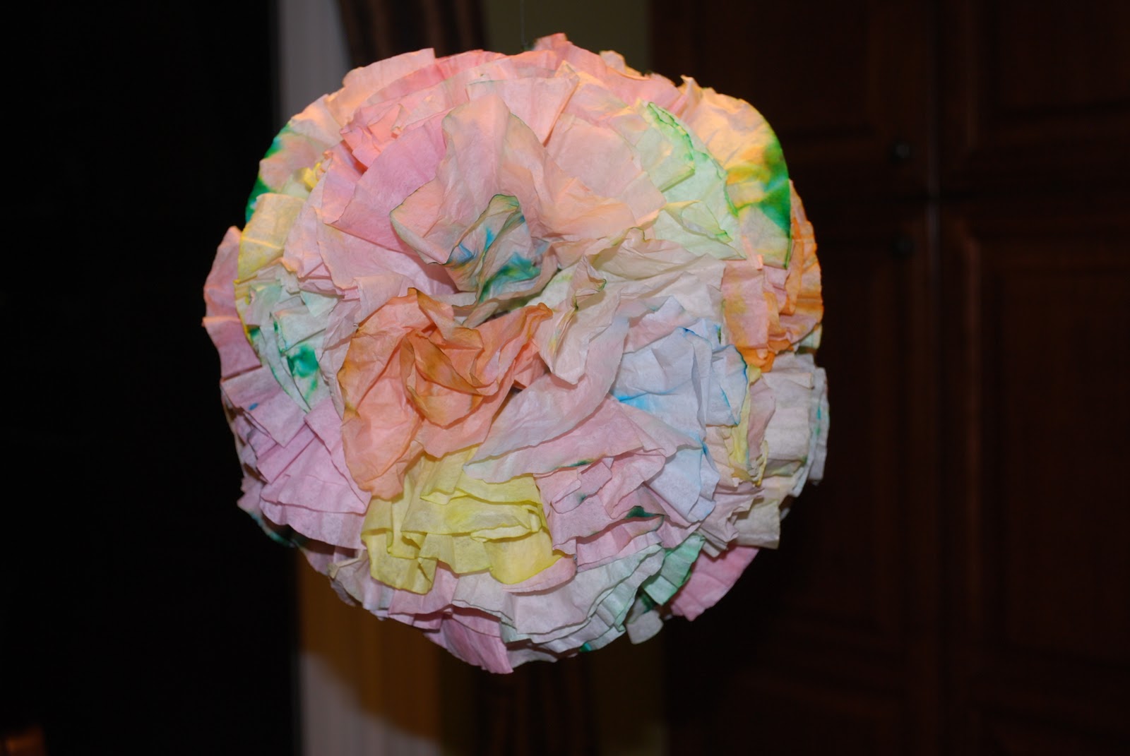 Coffee Filter Art Mess For Less