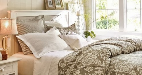 Sweet Dreams Gray Floral Bedding Hamptons Style