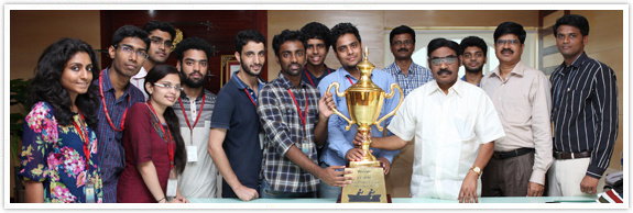 SRM University has won India’s first National Concrete Canoe competition