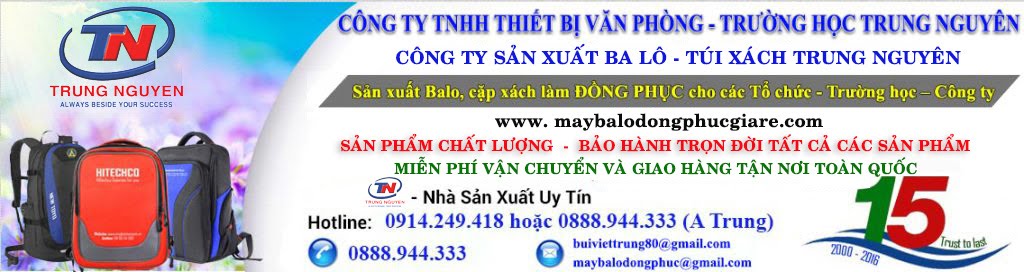 công ty sản xuất balo trung tâm ngoại ngữ. Công ty sản xuất Balo-Túi Xách-Đồng Phục Giá Rẻ