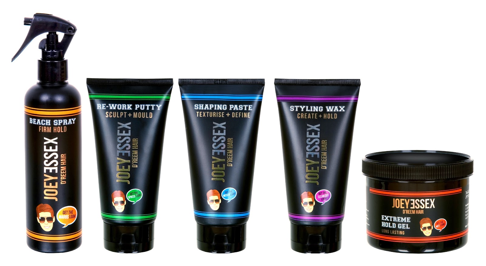 Men S Styling Joey Essex S New Hair Range D Reem Exclusive To Tesco