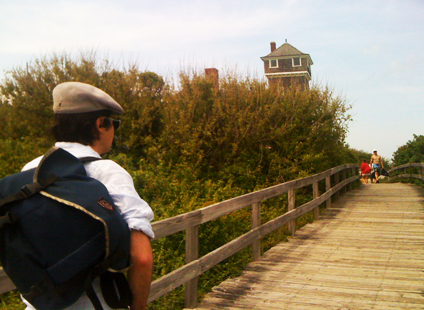 for the love of bikes daytripping Sandy Hook, NJ with a bicycle