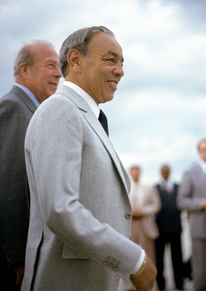 King hassan ii morocco picture