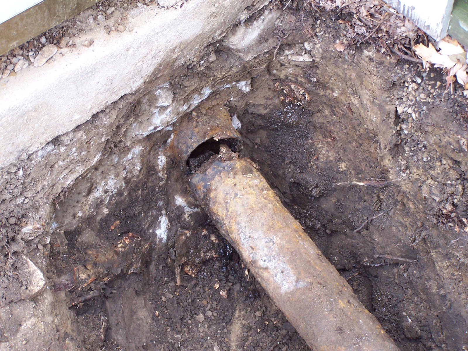 Reliance Plumbing Northbrook Plumbers Broken Overhead Sanitary Sewer