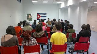 [VIDEOS Y FOTOS] Acto por Cuba en Alcobendas 16-03-2013.+Charla+Cuba+Alcobendas+(1)