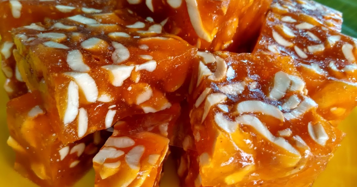 Foods of South India Fruit and Cashew Halwa