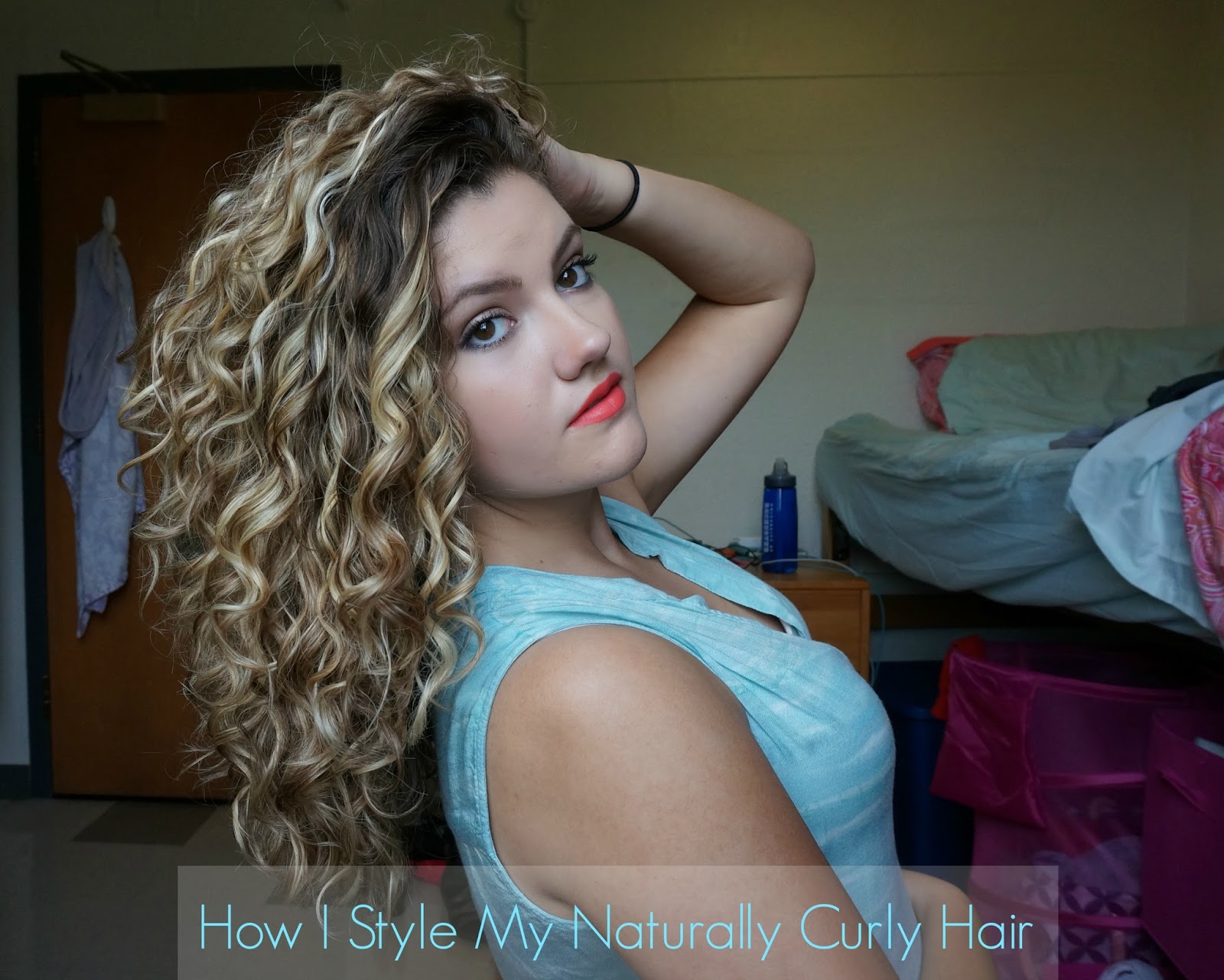 How I Style My Naturally Curly Hair