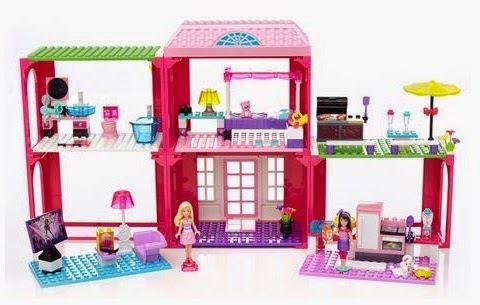 Mega Bloks Barbie Fab Mansion
