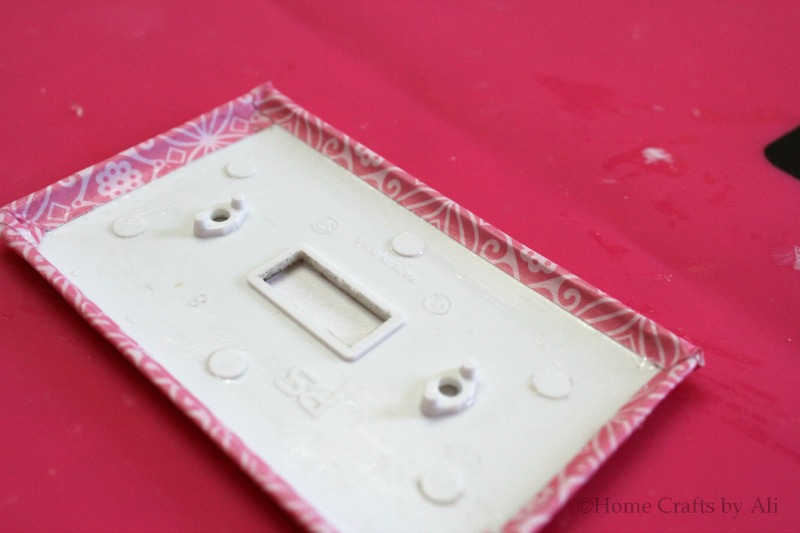 DIY Decorated Light Switch Cover Home Crafts by Ali