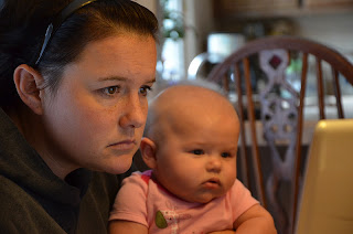 Mom and daughter 