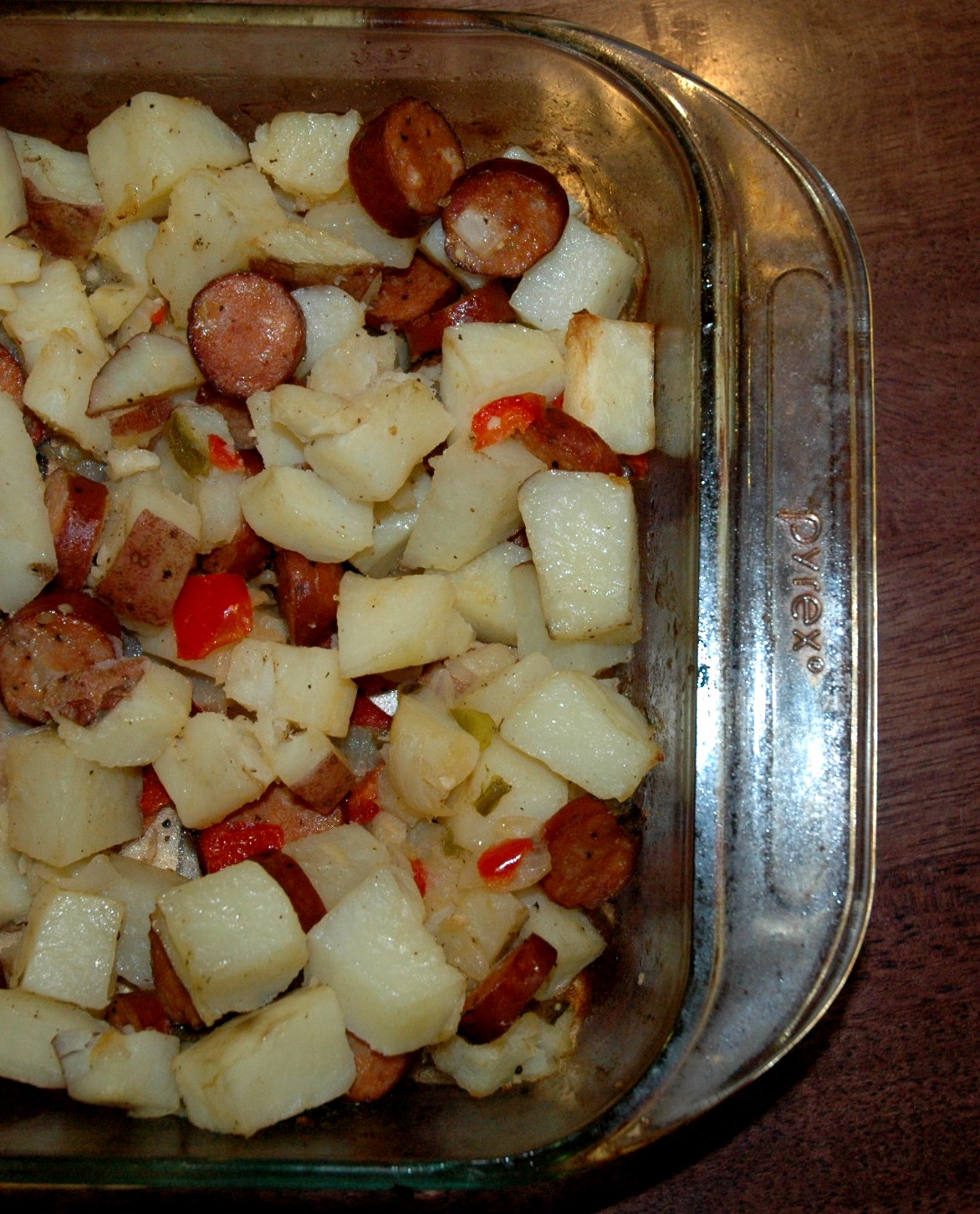 Sausage and Potato Bake
