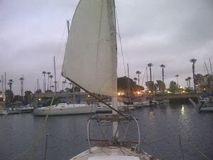 Storm Sail on Jury RIg Mast